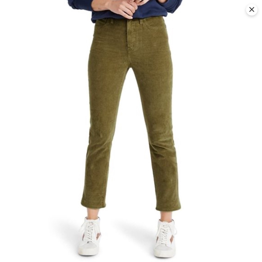Madewell Corduroy Straight Leg